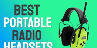 best portable radio headsets