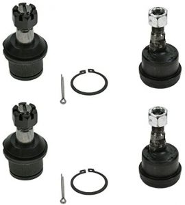 TRQ Front Upper & Lower Ball Joints Set of 4