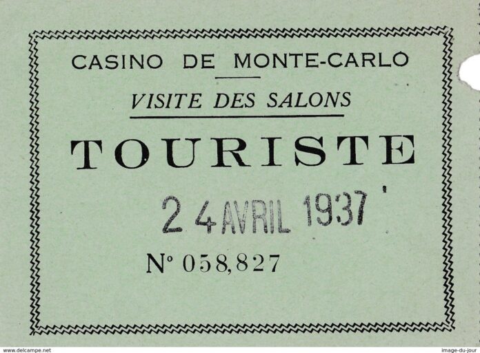 ticket for monte carlo casino