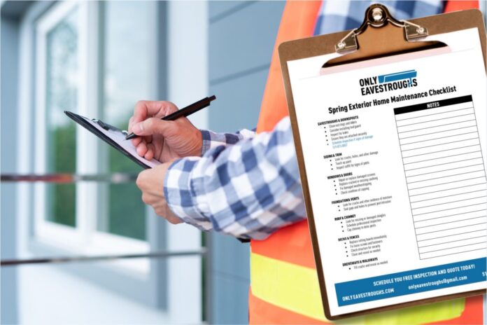Basic Home Maintenance Checklist and Schedule